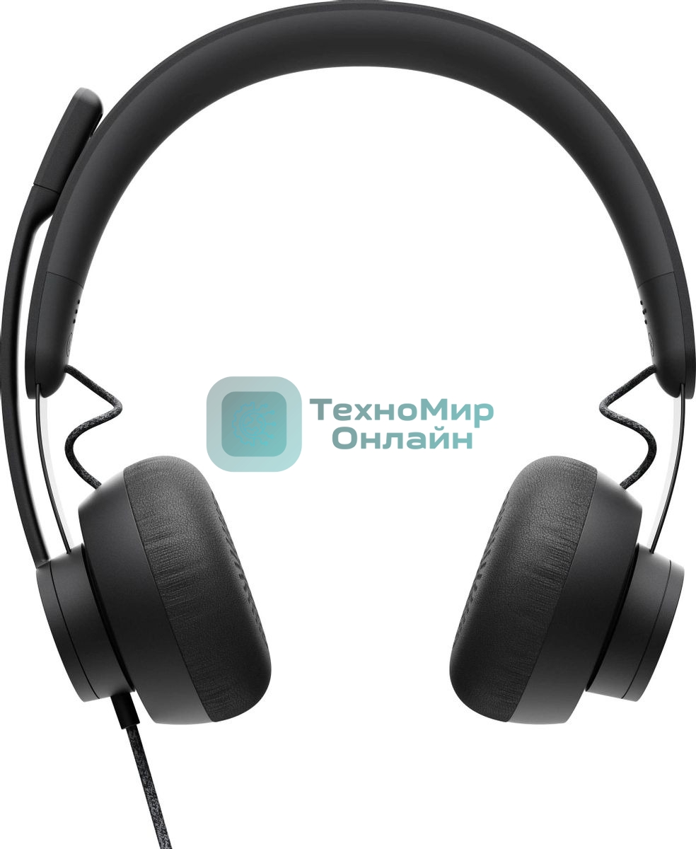 Гарнитура проводная Logitech Headset Zone Wired Teams Graphite