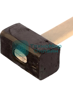 Кувалда Сибртех 5000 г, кованая головка, деревянная рукоятка 650 мм