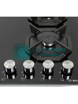 Газовая варочная панель Maunfeld EGHG.64.2CB\G черный