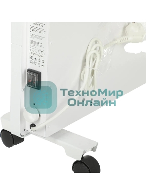 Конвектор электрический Domfy DCW-CH1020 белый, 2000 Вт, 30 м2, термостат