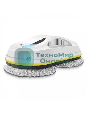 Робот-мойщик окон BQ WR200S белый. Мощность 80 Вт/Объем для чистящего средства 110мл/Параметры электропитания 100-240 В,50-60 Гц/Страховочный трос 4м/Минимальная рабочая зона 40х40см/Для всех видов гладких поверхностей: кафель, ламинат, стекло