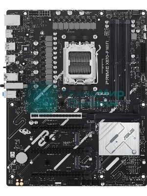Материнская плата ASUS PRIME X870-P WIFI, AM5, AMD X870, 4xDDR5, 2xSATA, 4xM.2, 1xPCI-E 5.0 x16, 2xPCI-E 4.0 x1, 1xHDMI, 2xUSB-C, 1x 2.5Gb LAN, 4xUSB-A 3.2 Gen 1, 1xUSB-A 3.2 Gen 2, 4xUSB-A 2.0, 3x3.5 мм, 7.1, 1xWi-Fi 7, ATX