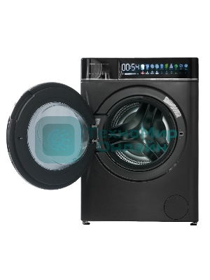 Стиральная машина с сушкой Centek CT-1976 серый, загрузка фронтальная 10кг, 1400 об/мин, Класс А+++