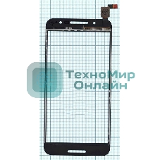 Сенсорное стекло (тачскрин) для Alcatel A7 5090Y, черное