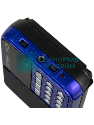 Радиоприемник Сигнал РП-224, бат. 3*АА (не в компл.), 220V, акб 400мА/ч, USB, SD, дисплей, фонарик