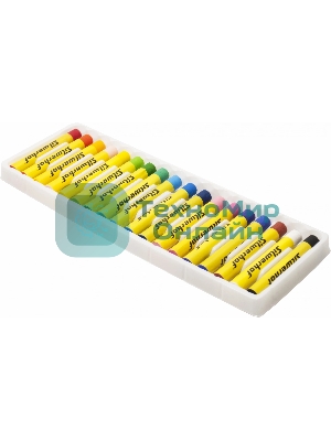 Масляная пастель Silwerhof Create 18 цветов, длина 70мм, диаметр 10мм