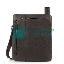 Сумка мужская Piquadro Black Square CA1816B3/TM темно-коричневый натур.кожа