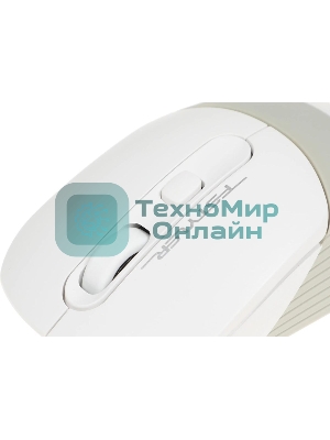 Мышь проводная A4Tech Fstyler FM10 белый/серый, 1600 dpi, USB, кнопки - 4