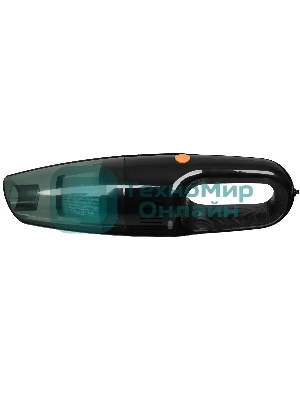 Пылесос автомобильный QUMO VaccoPM 6D черный/серый, 120 Вт, уборка сухая, пылесборник контейнер 0.35 л