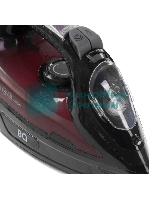 Утюг BQ SI1003 черный/винный/красный, 2600 Вт, 35 г/мин, 160 г/мин, 360 мл