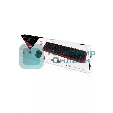 Комплект клавиатура+мышь Smartbuy 620382AG-RK беспроводной, USB, 1600 DPI, чёрно-красный
