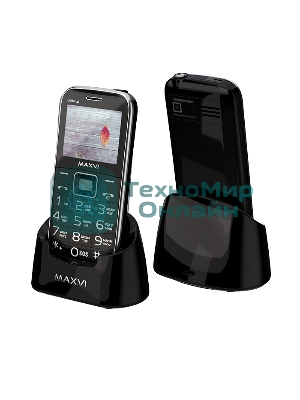 Мобильный телефон Maxvi B6ds up черный