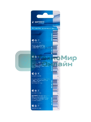 Батарейки щелочные/алкалиновые Gembird GB-LR54-10B, тип LR54(AG10), 10шт, блистер