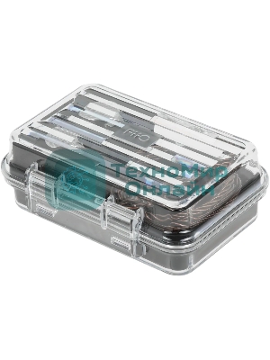 Проводные наушники FiiO JH3 черный, внутриканальные, (jack 3.5 мм), съемный кабель