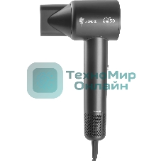 Фен LEONORD LE-1214 черный, 1800 Вт, ионизация