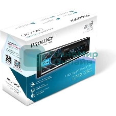 Автомагнитола Prology CMX-250, 1 DIN, Bluetooth, USB Type-A, AUX, пульт ДУ