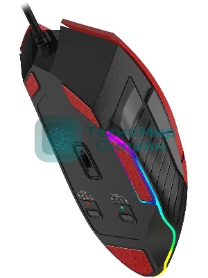 Мышь проводная A4Tech Bloody W95 Max Sports красный/черный оптическая (12000dpi) USB (10but)