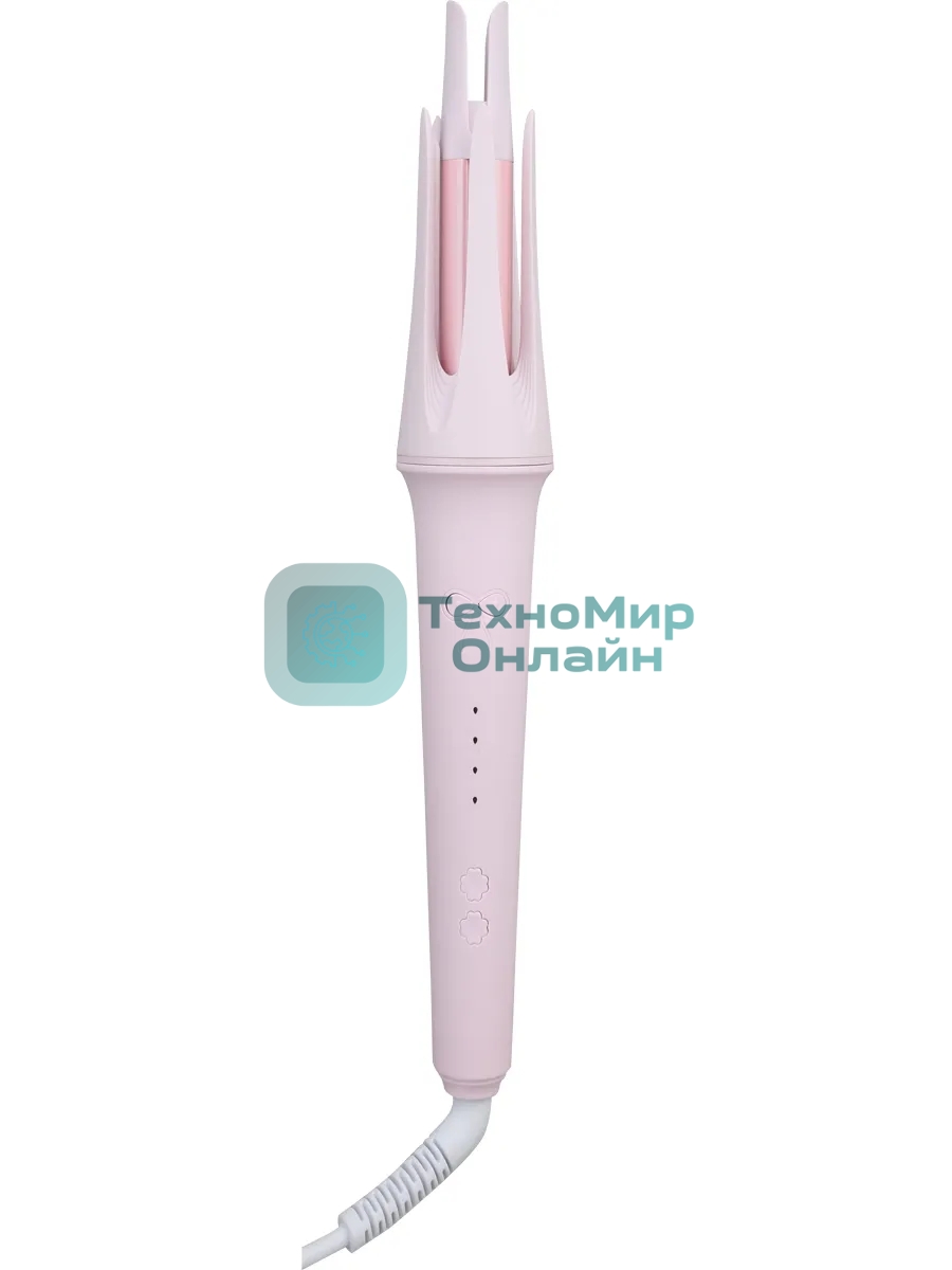 Щипцы для завивки волос KELLI KL-1255 розовый, 25 мм, 200 °C, 4 режима