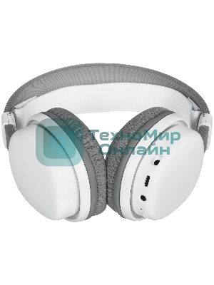 Гарнитура AULA G7 белый, беспроводная + проводная, до 65 ч, съёмный микрофон, подсветка