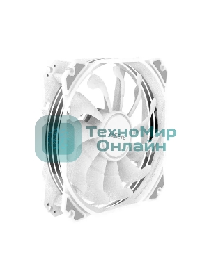 Комплект вентиляторов для корпуса Alseye M120-PWA KIT белый, 120 мм, 1700 об/мин, 33.8 дБ, 4 pin