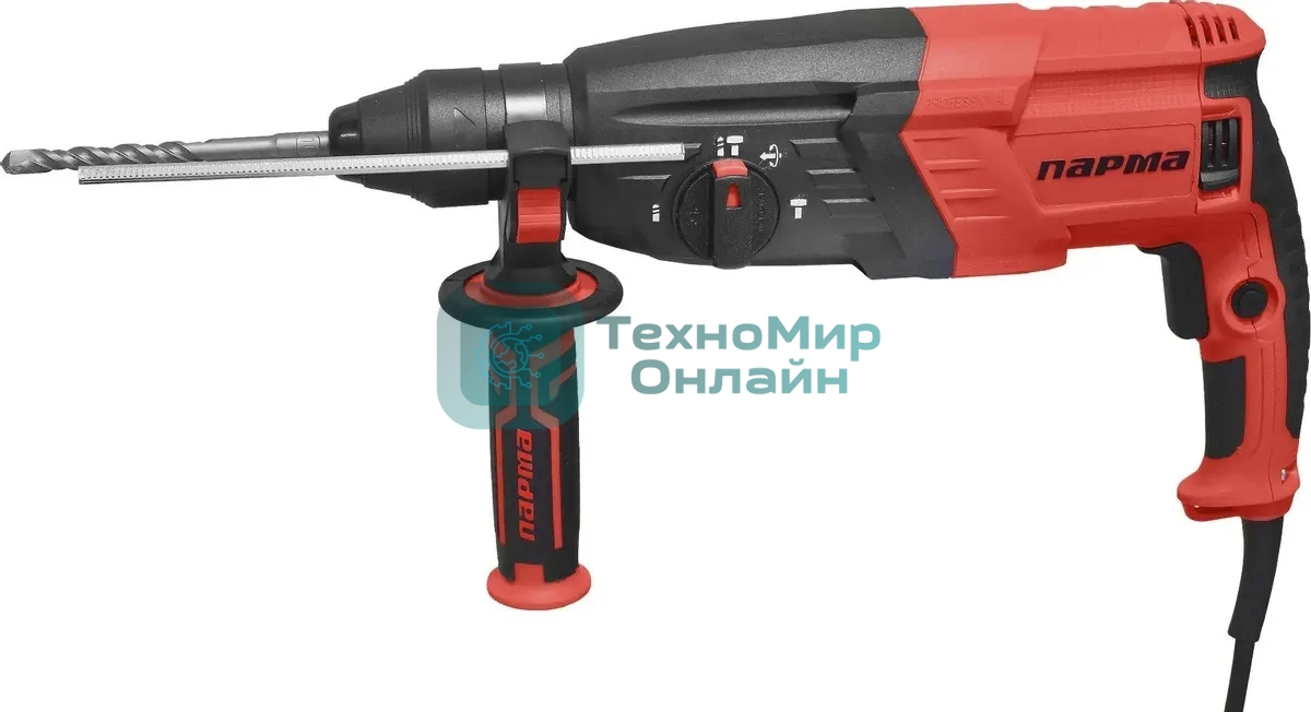 Перфоратор Парма П-02-28/950ЭР SDS-plus уд.:3.2Дж 950Вт (кейс в комплекте)