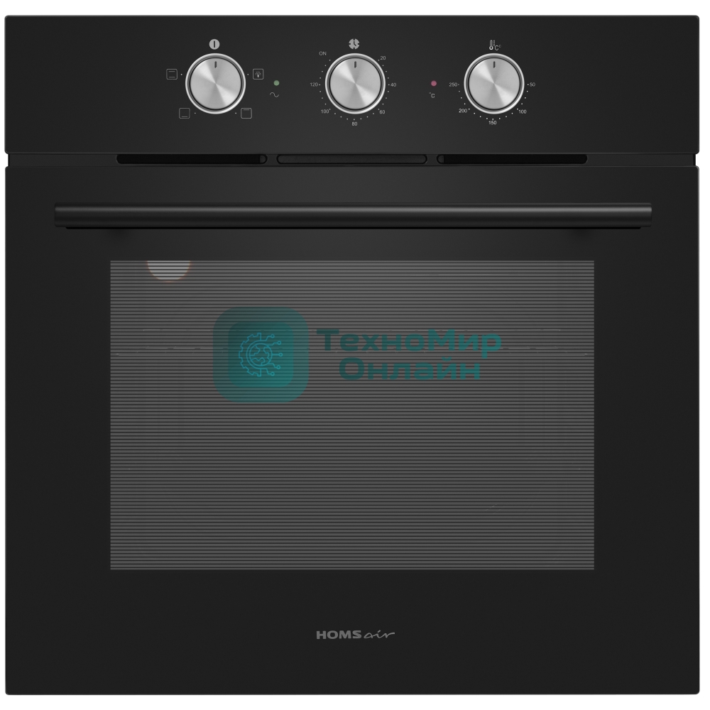 Духовой шкаф электрический HOMSair OES604BK черный