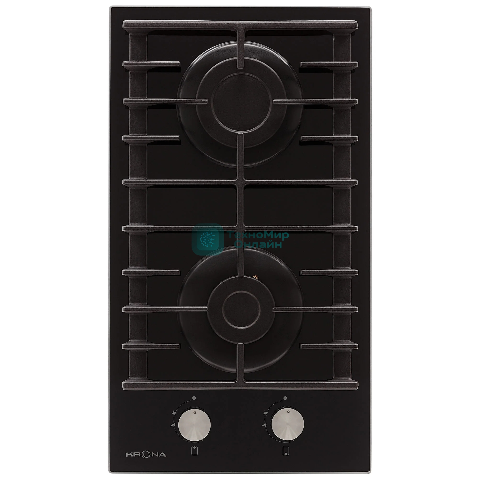 Газовая варочная панель Krona HAGEL 30 BL независимая, черный