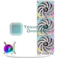 Система жидкостного охлаждения Formula Oasis L360 ARGb белый 120мм алюминий+медь 2000rpm 27db 4-pin 360W