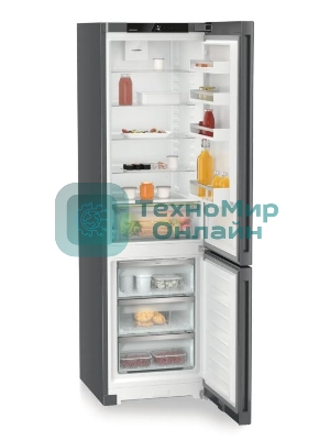 Холодильник Liebherr CNdgc 5703-20 001 Pure темно-серый двухкамерный 266/94л морозилка снизу