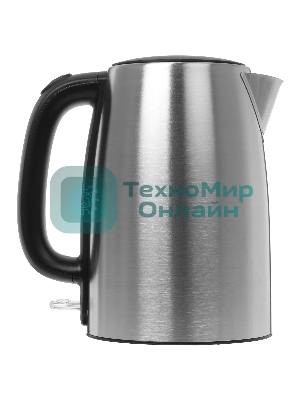 Чайник электрический Midea MK-8028 1.7 л, 2200 Вт, серебристый (корпус: нержавеющая сталь)