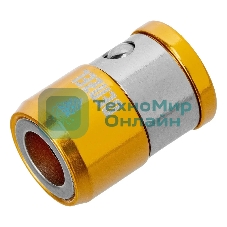 Магнитная насадка для бит Denzel 11737, для шестигранных бит, 2 шт