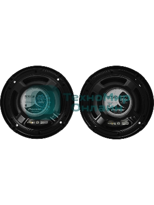 Колонки автомобильные Pioneer TS-F1634R (без решетки) 88дБ 4Ом 16см (6дюйм) (ком.:2кол.) коаксиальные двухполосные