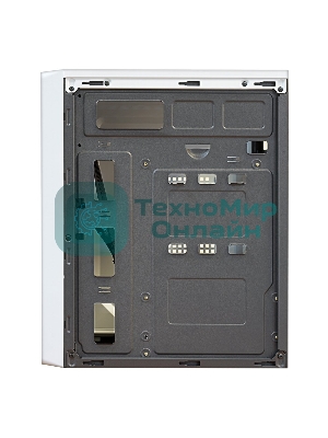 Компьютерный корпус MiniTower Ginzzu B185 White mATX,2xUSB 2.0, белый,w/o PSU, w/o fan (Ginzzu B185)