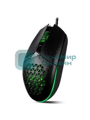 Мышь проводная SVEN RX-G735 черный, 4000 dpi, USB, кнопки - 6