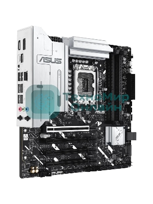 Материнская плата ASUS PRIME Z890M-PLUS WIFI, LGA 1851, Intel Z890, 4xDDR5, 6xSATA, 3xM.2, 1xPCIe 5.0 x16, 1xPCIe 4.0 x4, 2xPCIe 4.0 x1, 1xHDMI, 1xDP, 1x2.5Gb LAN, 2xUSB-A 2.0, 4xUSB-A 3.2 Gen 1, 1xUSB-A 3.2 Gen 2, 1xUSB-C 3.2 Gen 2x2, 3x3.5 мм, 7.1, mATX