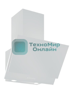 Вытяжка наклонная Elikor Рубин 60П-1000-Е4Д белый, 60 см, 1000 куб. м/ч, 59 дБ