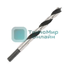 Сверло EDGE by PATRIOT по дереву спиральное 12 мм, W-образная заточка, 1 шт в блистере