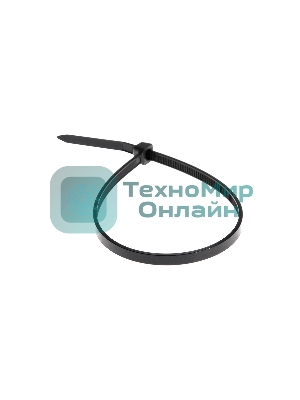 Хомут кабельный Rexant 4.8х350 нейл. черный (уп. 100 шт)