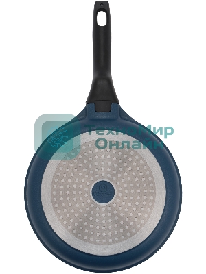 Сковорода Rondell Del mar RDA-1848 круглая 26см покрытие: Xylan Plus ручка съемная (без крышки) синий