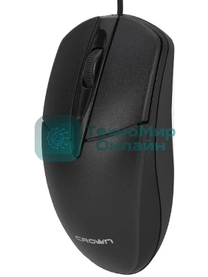 Мышь проводная CROWN CMM-130 черный