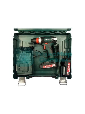 Дрель-шуруповерт Metabo BS 18 Quick 602217500, Аккумуляторный, 18В, 2 АКБ, Кейс