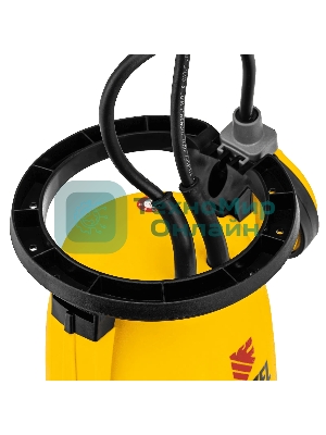 Дренажный насос Denzel DP-450S для чистой и грязной воды, 450 Вт, напор 6 м, 12000 л/ч