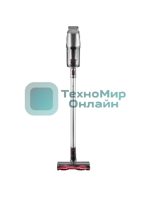 Пылесос вертикальный BRAYER BR4265 серый, питание от аккумулятора, 320 Вт, уборка сухая, пылесборник 0.5 л