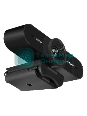 Веб-камера A4Tech PK-980HA 1920x1080, 30 кадр/с, USB Type-A, микрофон (2 шт, шумоподавление), автоматическая фокусировка, автоосвещение, универсальное крепление