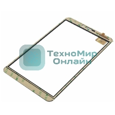 Сенсорное стекло (тачскрин) ZYD080-64V, черное