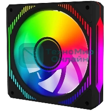 Вентилятор для корпуса Alseye Mirror-B-P черный, 120 мм, 2000 об/мин, 35.2 дБ, 4 pin