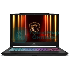 Ноутбук MSI Katana 15 HX B14WFK-618XRU черный Intel Core i5-14450HX/16Gb/SSD 1Tb/RTX 5060 8Gb/15.6