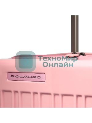 Чемодан Piquadro PQ LIGHT BV6393PQL/RO 45x69x30 см 95л. 3.75кг. поликарбонат розовый глянц.
