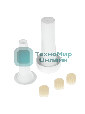 Мясорубка электрическая Аксион М33.01 белый, 1500 Вт, 1.7 кг/мин, реверс, защита от перегрузки, насадки - 3