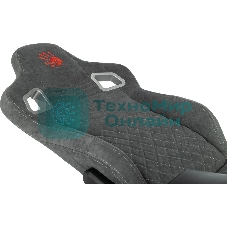 Кресло игровое A4Tech Bloody GC-660 серый искусственная замша